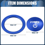 Set of 1 Engine Start Stop Button Cover for Toyota 
