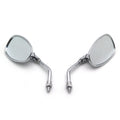 Chrome Motorcycle Racing Mirrors 10mm for Yamaha V Star 1100 (2000)
