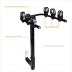 2" Hitch Receiver for Bike Carrier (Universal Fit)