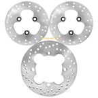 Front & Rear Brake Disc Rotors for Honda Sportrax 400 TRX400EX TRX400X (1999–2014)