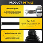 Front Driver Side CV Axle Shaft Assembly for Honda CR-V (2015–2016)