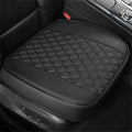 Black PU Leather Front Seat Cover Cushion for Car SUV (Universal)