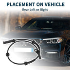 Rear Left/Right ABS Wheel Speed Sensor for BMW 528i (2011 - 2016)