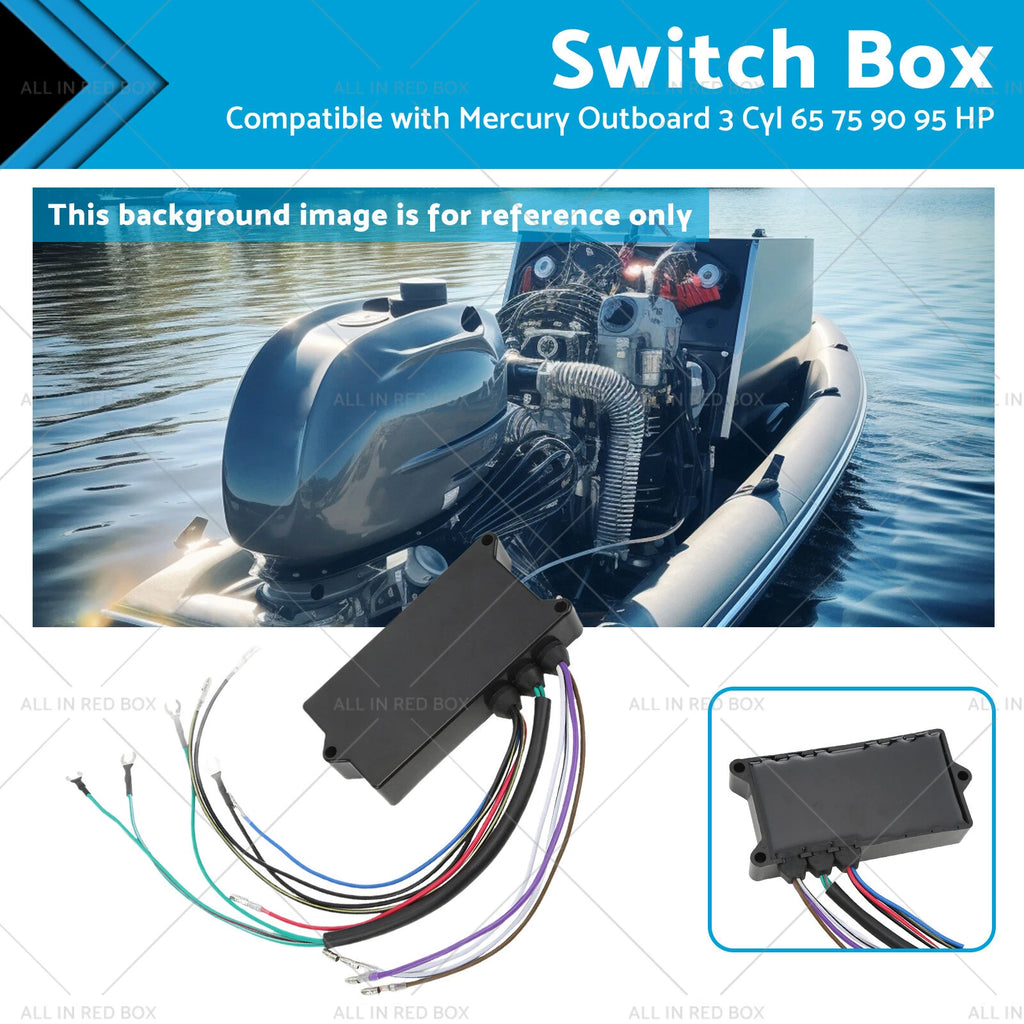 Switch Box for Mercury Outboard 3 Cyl 65 75 90 95 HP (1993–1997) 18495A32