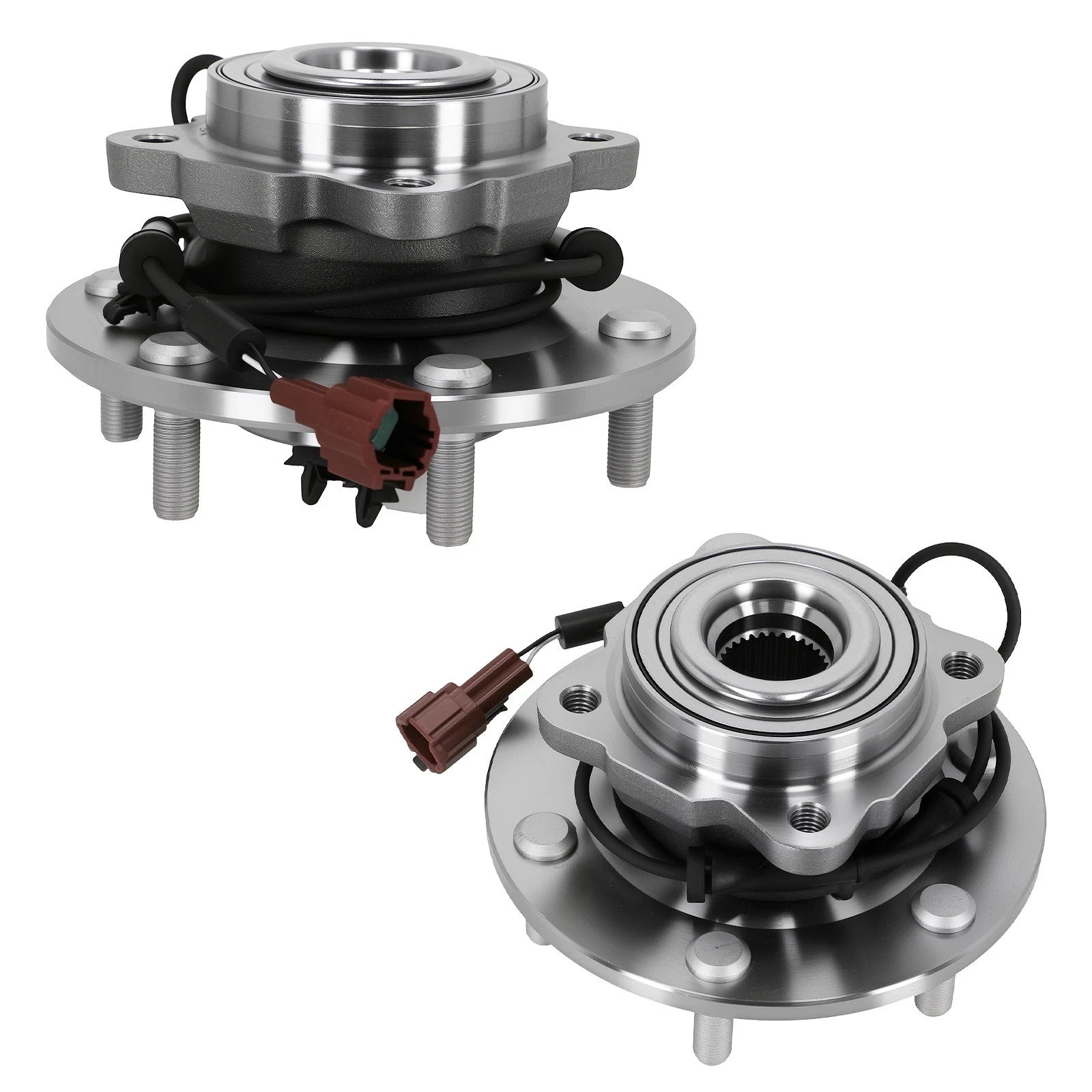 Set of 2 Rear Hub Assembly for Infiniti QX56 Nissan Armada Pathfinder BR930625