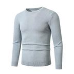 Slim Fit Round Neck Sweater for Men (Casual Knitwear)