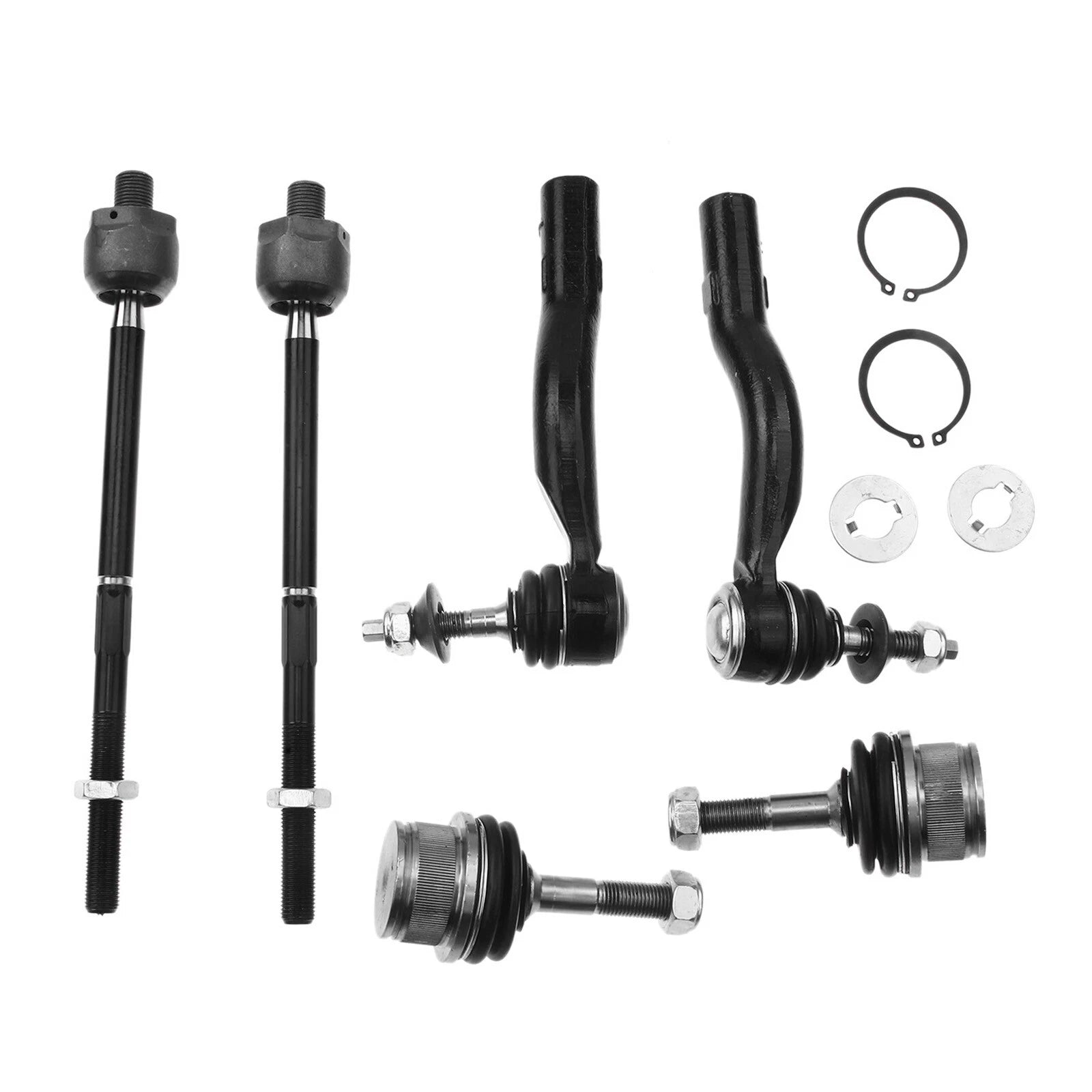 6X Front Ball Joint & Tie Rod End for Ford Crown Victoria (1992–2011)
