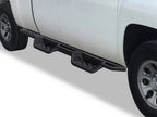 Wheel to Wheel Black Drop Steps for Silverado Sierra (2007-2018)