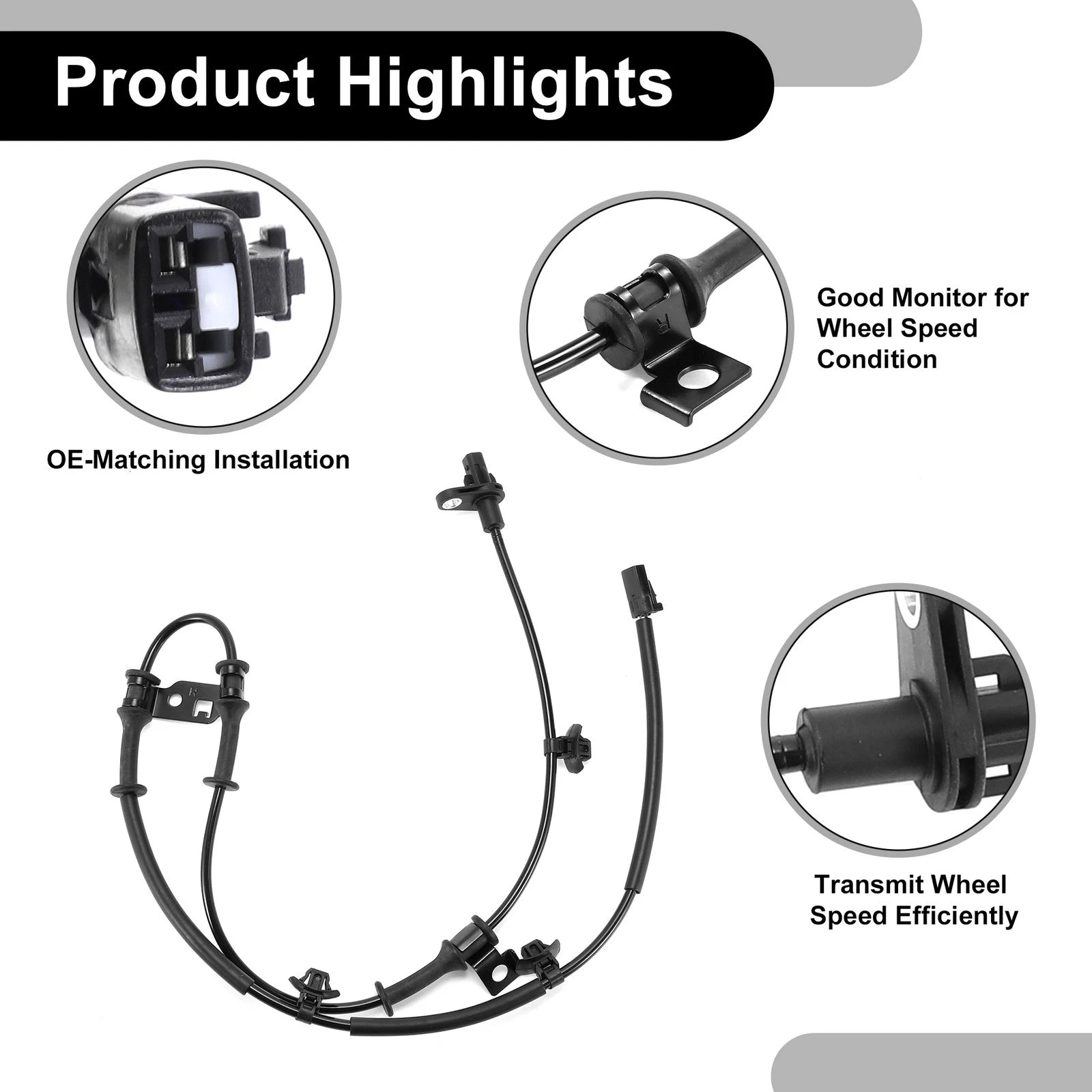 ABS Wheel Speed Sensor No. 59830-3X320 for Hyundai Elantra (2011–2016)