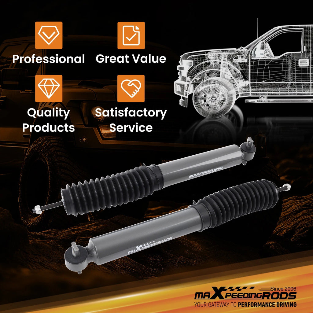 2.5-4" Front Shocks for Chevy GMC Silverado Sierra 1500 1999–2007