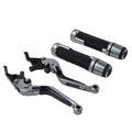 Folding Extendable Brake Clutch Lever Handle Grip for Yamaha FJR XJR 1300 (1998–2023)