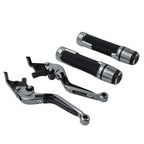 Folding Extendable Brake Clutch Lever Handle Grip for Yamaha FJR XJR 1300 (1998–2023)