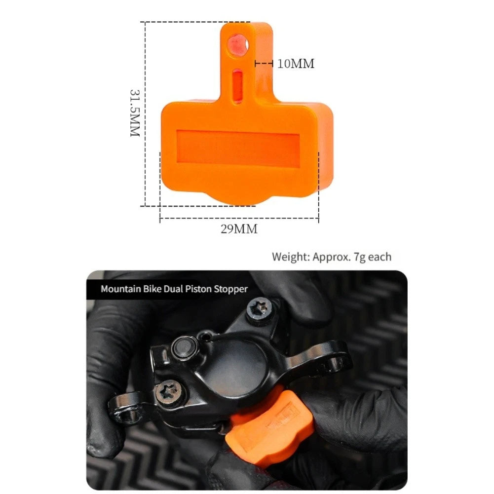 Hydraulic Brake Piston Block Stopper for Road Bike Double Four Piston Systems