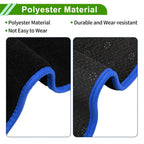 Dashboard Cover for Toyota Aqua (2012–2019) Black Blue 1 Pc