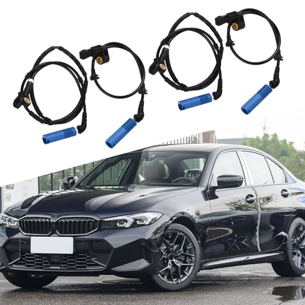 Set of 4 ABS Wheel Speed Sensors for BMW E46 Z4 (2003–2008)