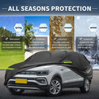Waterproof 243D-PU Car Cover for Volkswagen T-Cross (2018–2024)