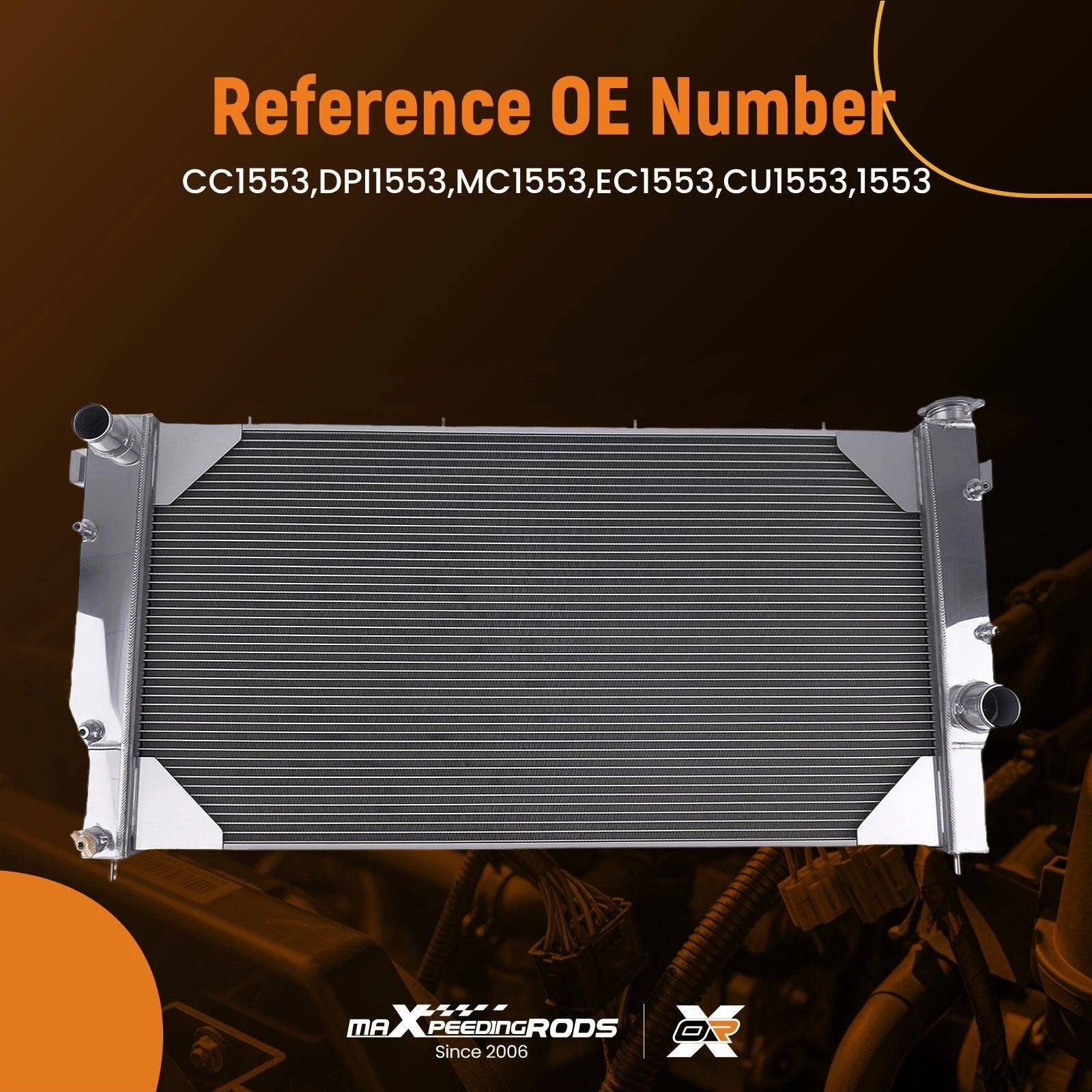 3 Row Radiator for Dodge Ram 2500 3500 (1994-2002)