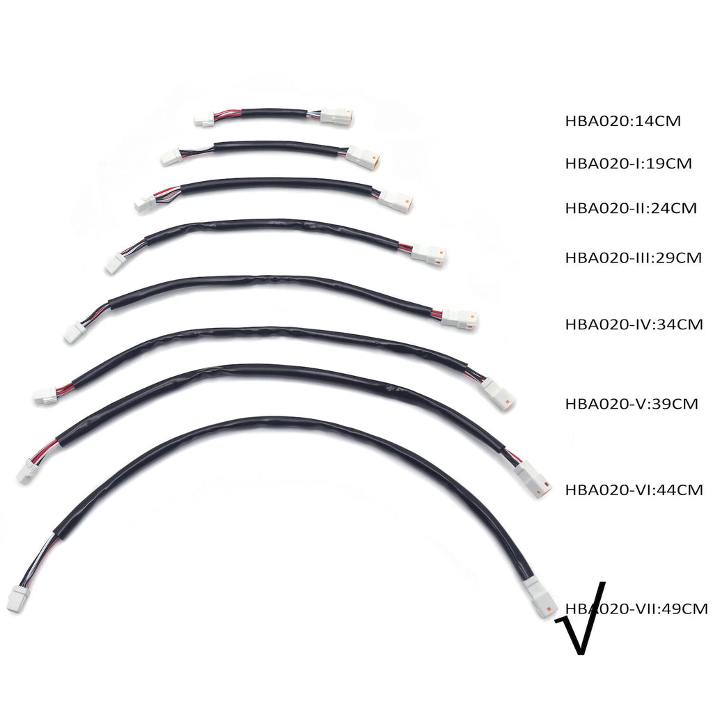 18" Electronic Throttle Handlebar Wiring Extension for Harley Touring Softail (2016–2022)