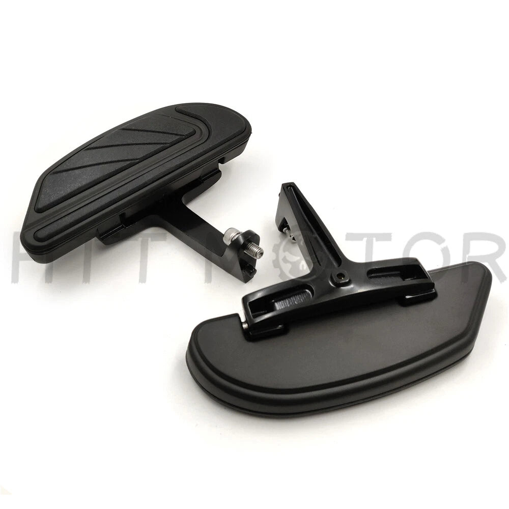 Airflow Black Passenger Floorboard Mount Bracket Kit for Harley Touring FLHR (1993–Present)