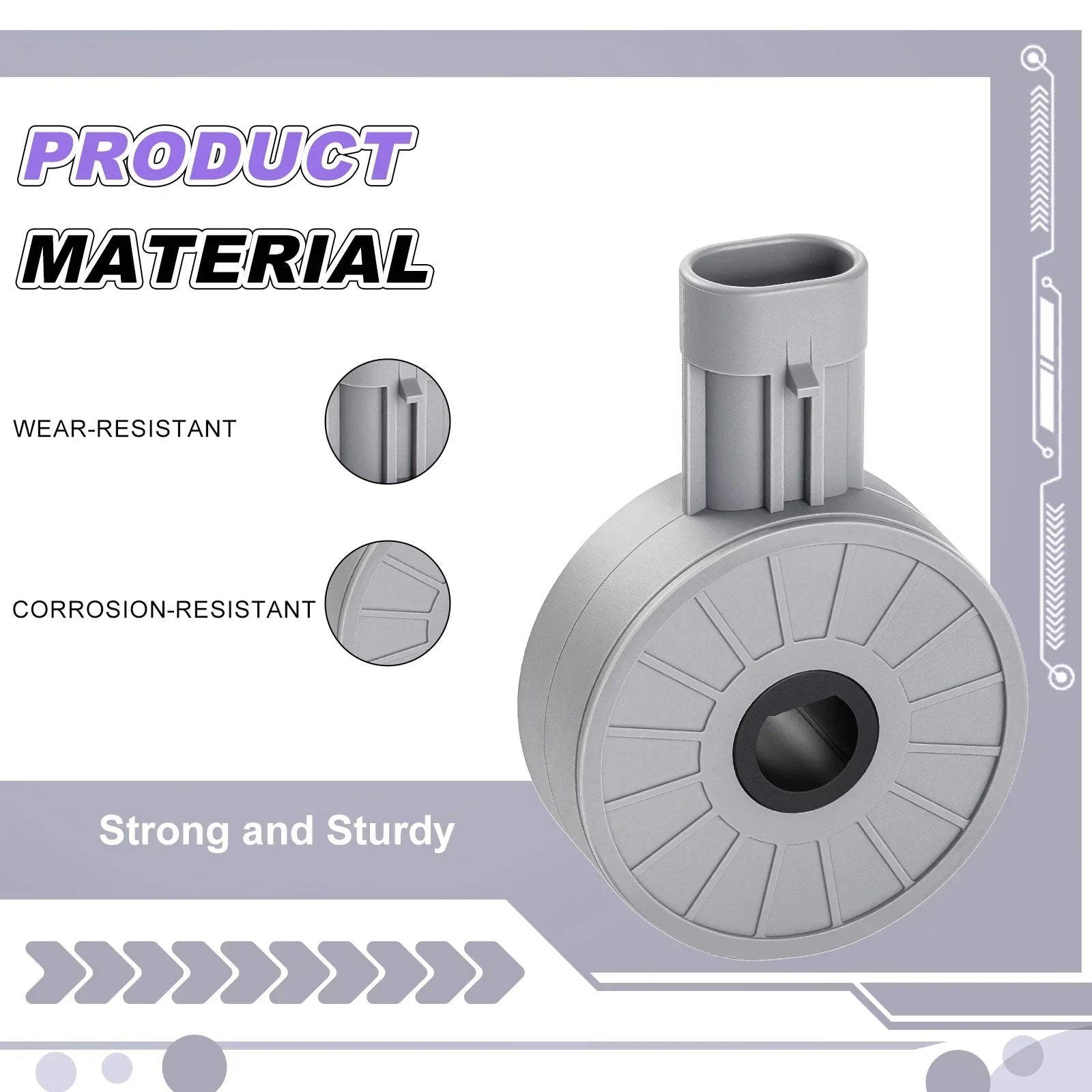 Resistive 2-Pin Rotary Switch for Polaris RZR S 1000 RZR XP 1000 (2018–2023)
