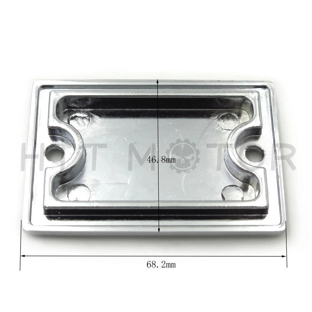 Chrome Fluid Reservoir Cap for Suzuki Hayabusa GSXR1300R (1999–2008)