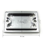 Chrome Fluid Reservoir Cap for Suzuki Hayabusa GSXR1300R (1999–2008)