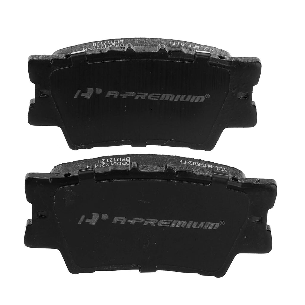 Rear Side Disc Rotor & Ceramic Pads for Toyota Camry (2007–2021)
