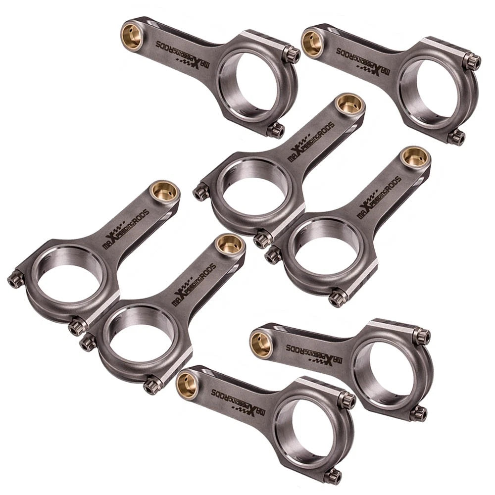 8x 4340 Connecting Rods ARP 8740 for Chevy Small Block SBC (6.125" 2.100" .927")