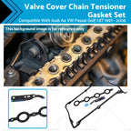 Valve Cover Chain Tensioner Gasket Set for Audi A4 VW Passat 1.8T (1997–2006)