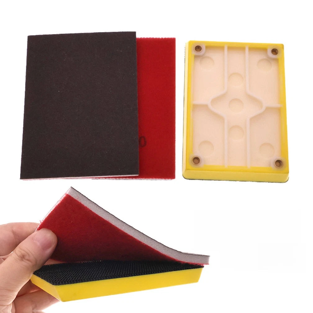 Set of 20 Sand Sponges for Wood Plastic Metal Washable Reusable