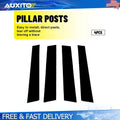 Set of 4 Gloss Black Pillar Post Cover Trim Kit for Porsche Panamera (2017–2021)
