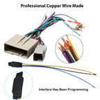 Car Stereo Wiring Harness and Antenna Adapter Kit for Ford Lincoln Mercury