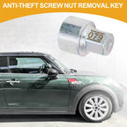 Wheel Lock Lugnut Antitheft Screw Nut Removal Key Socket for BMW MINI COOPER