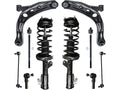 Front Strut Coil Spring Control Arm Tie Rod Kit for Mazda MPV (2001–2006) PJ979XV