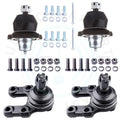 Set of 4 Front Upper Lower Ball Joints for Nissan Pickup Pathfinder (1986–1995)