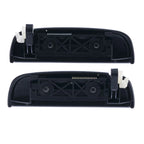 4pc Front/Rear Door Handle Textured Black for Suzuki Alto