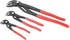 3 Pack Water Pump Pliers Set - 16in, 10in, 7in Channel Lock Pliers