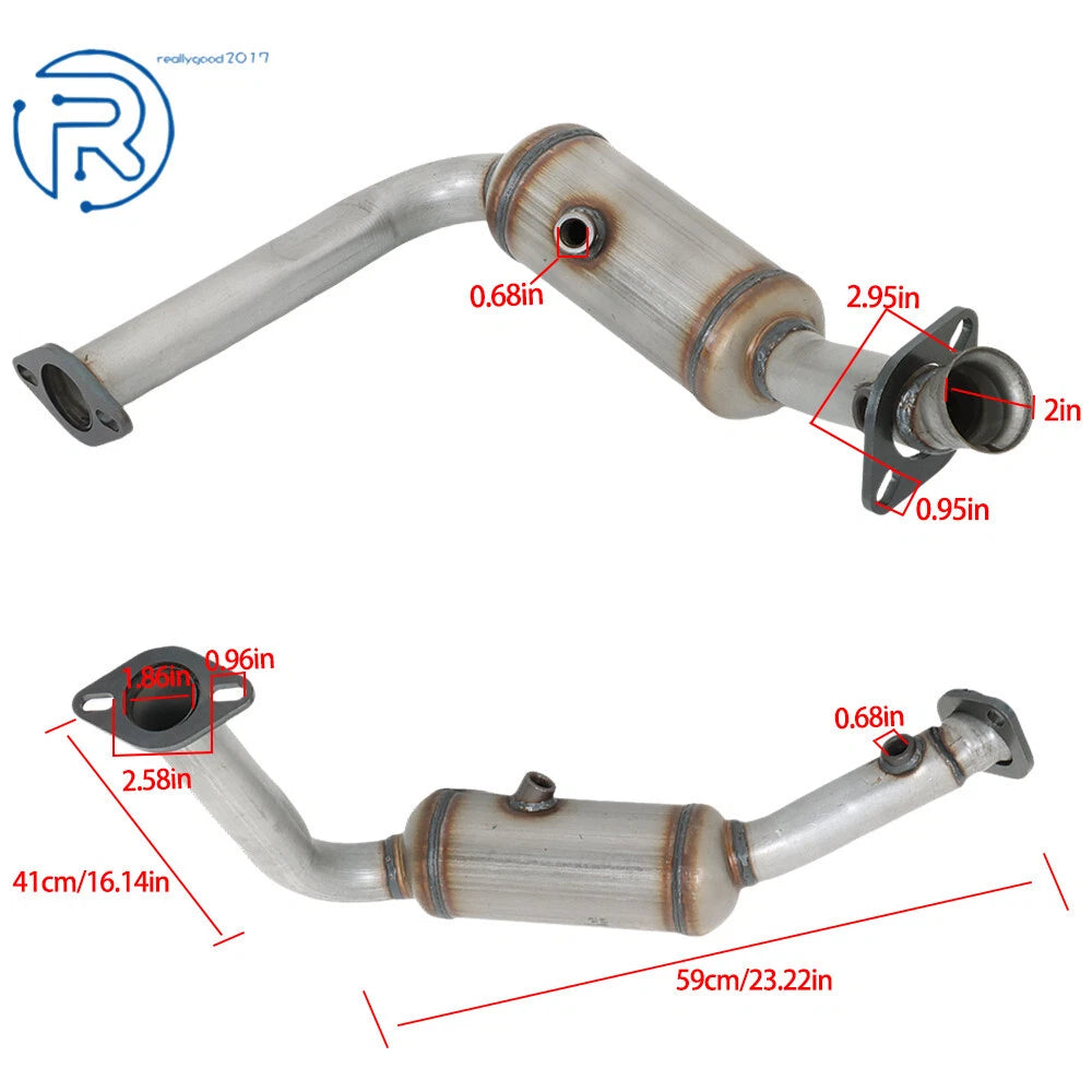 Left Driver Side Catalytic Converter for Ford Ranger (2007-2011)