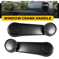 Set of 2 Window Crank Handles for Jeep Wrangler (1992–1995) Black