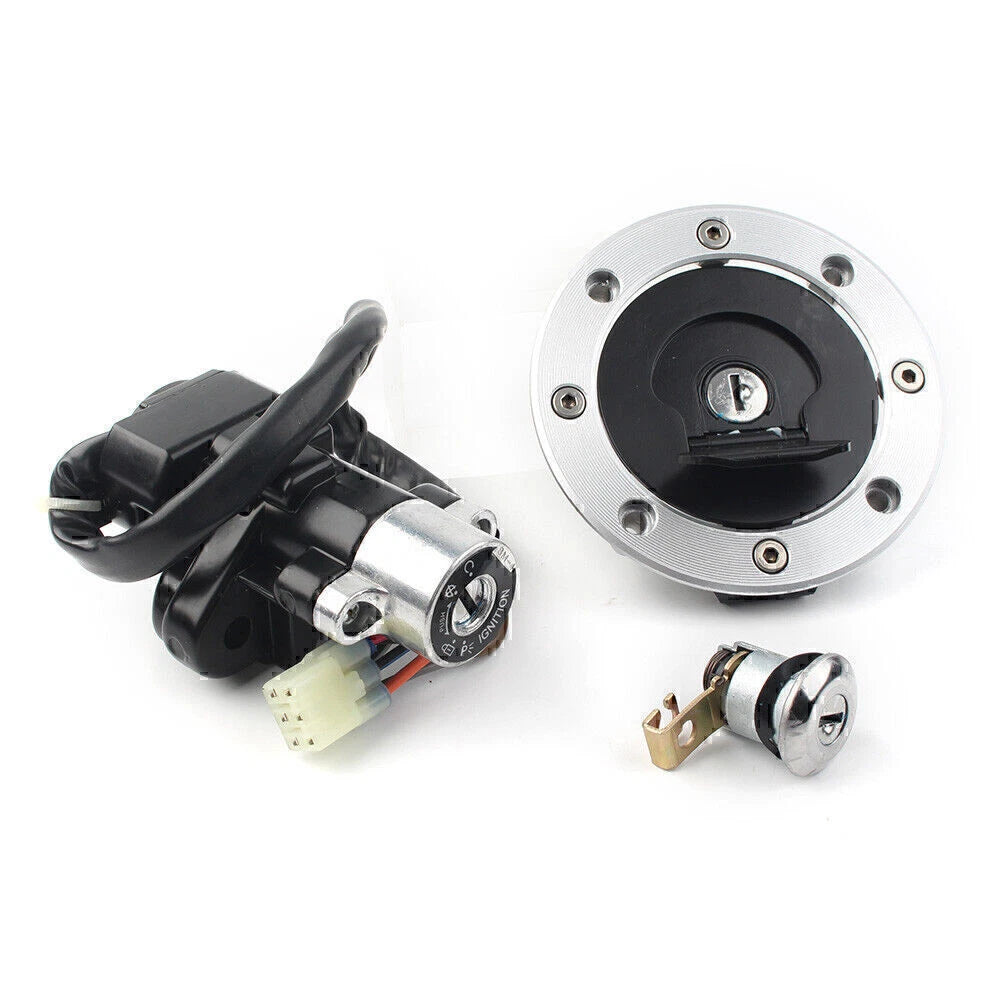 Ignition Switch Gas Cap Seat Lock Key for Suzuki GS500 SV650 (1999–2002)