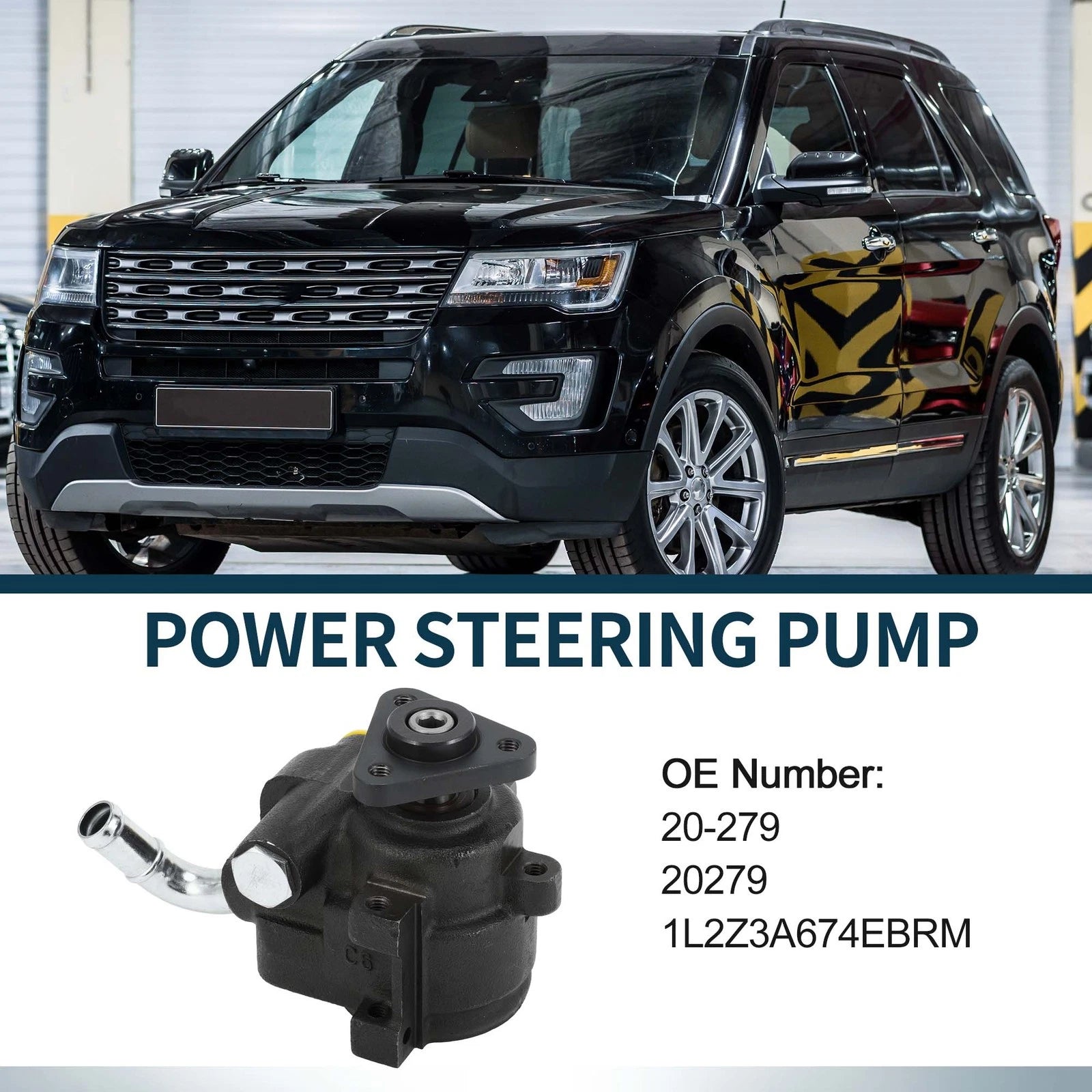 Power Steering Pump No. 20-279/4L2Z3A674BA for Ford Explorer 1997–2005