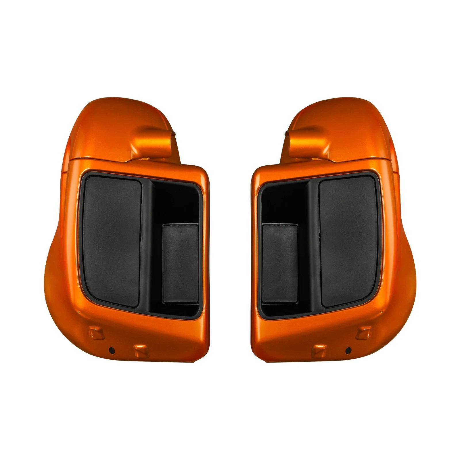 Lower Vented Leg Fairings for Harley Touring Glide (2014–2025) Scorched Orange