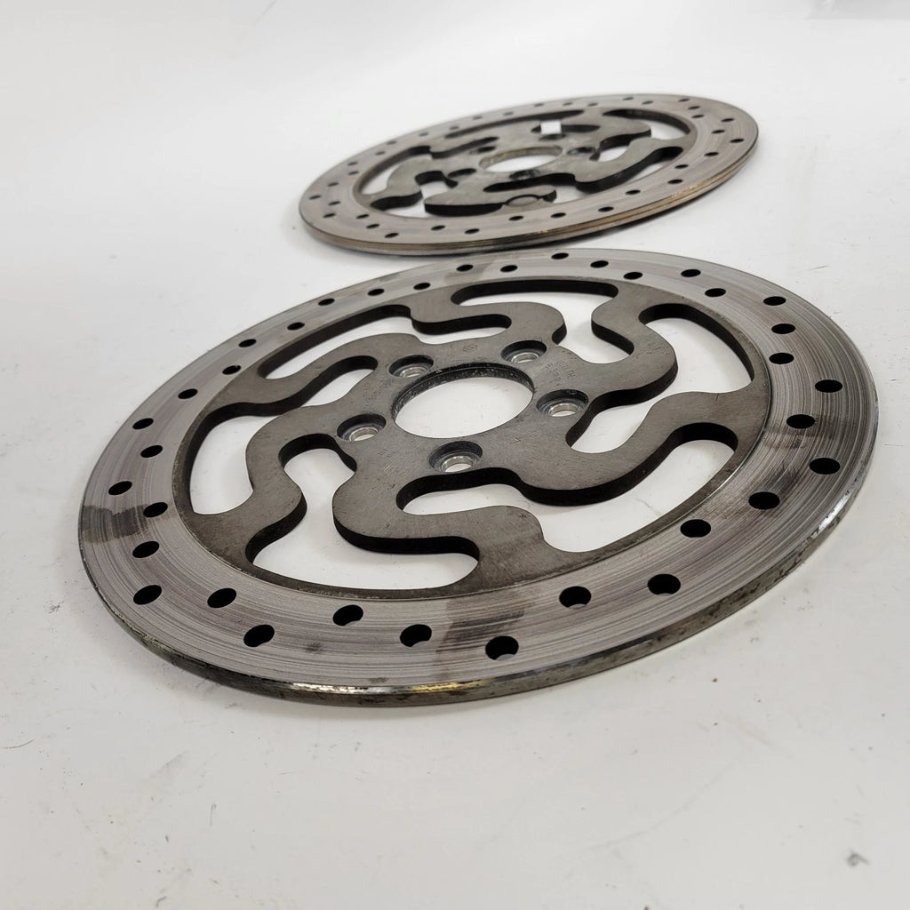 Front Wheel Disc Brake Rotors for Harley-Davidson Road Glide FLTRX (2008) 41810-08A
