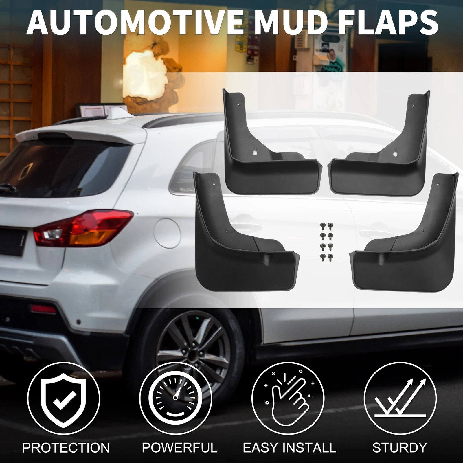 Mud Flap Splash Guard for Mitsubishi Outlander (2022–2023)