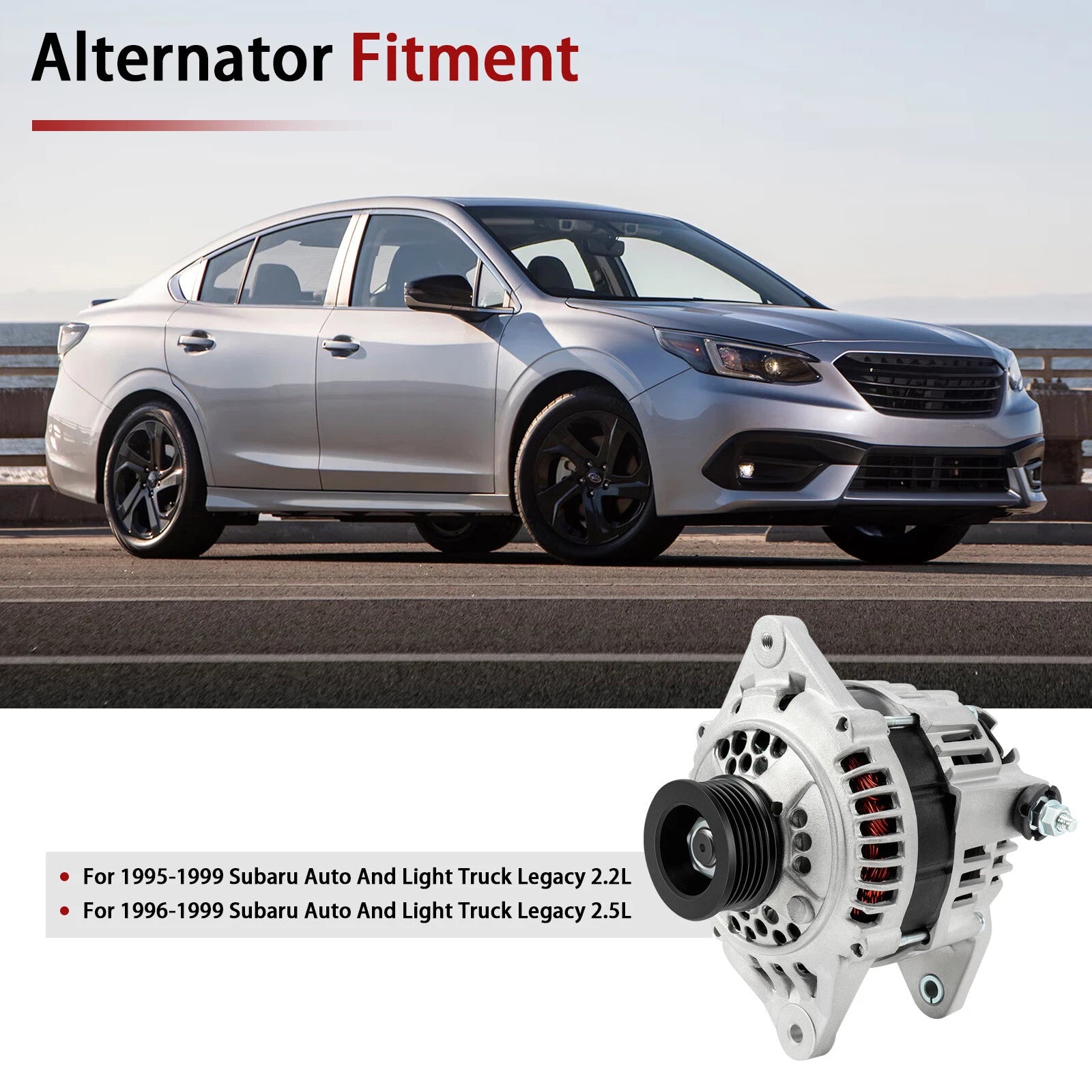 Alternator for Subaru Legacy (1995-1999) 85Amp