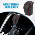 Gear Shifting Knob Cover Trim for Nissan Teana (2004–2007) Black Red
