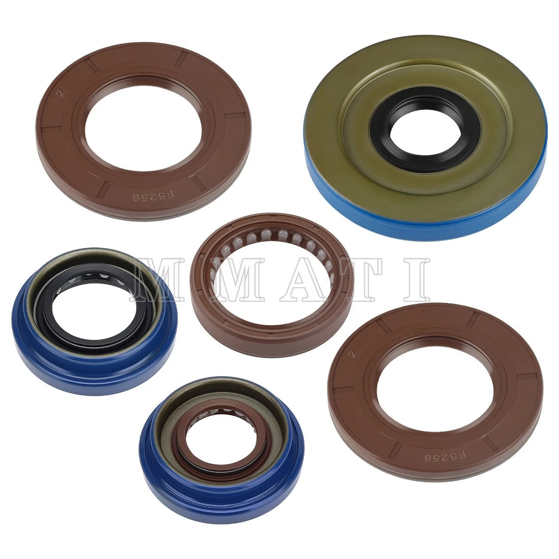 6 Transmission Oil Seals Kit for Polaris General 1000, XP 1000, PRO XD (2016–2023) 3610284