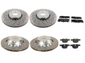 Front & Rear Brake Kit Drilled Disc Rotors Pads for BMW F85 F86 (2014–2020)