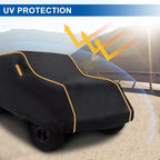 Car Cover for Jeep Wrangler JK JL (2007–2023) Waterproof UV Dust Custom Fit
