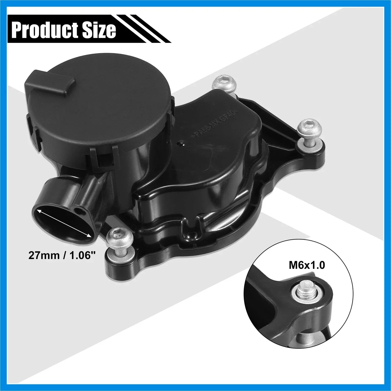 Crankcase Breather Vent Valve for BMW E92 E90 E83 335d X3 X5 X6 (2008–2010)